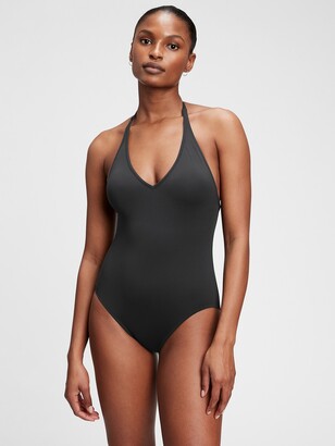 Gap Recycled Tie-Back One-Piece Swimsuit