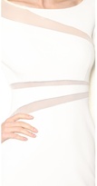 Thumbnail for your product : Catherine Malandrino Harper Dress with Cutout Mesh