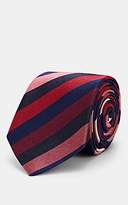 Thumbnail for your product : Paul Smith Men's Striped Silk Necktie - Navy