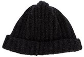 Thumbnail for your product : Burberry Metallic Cashmere-Blend Beanie