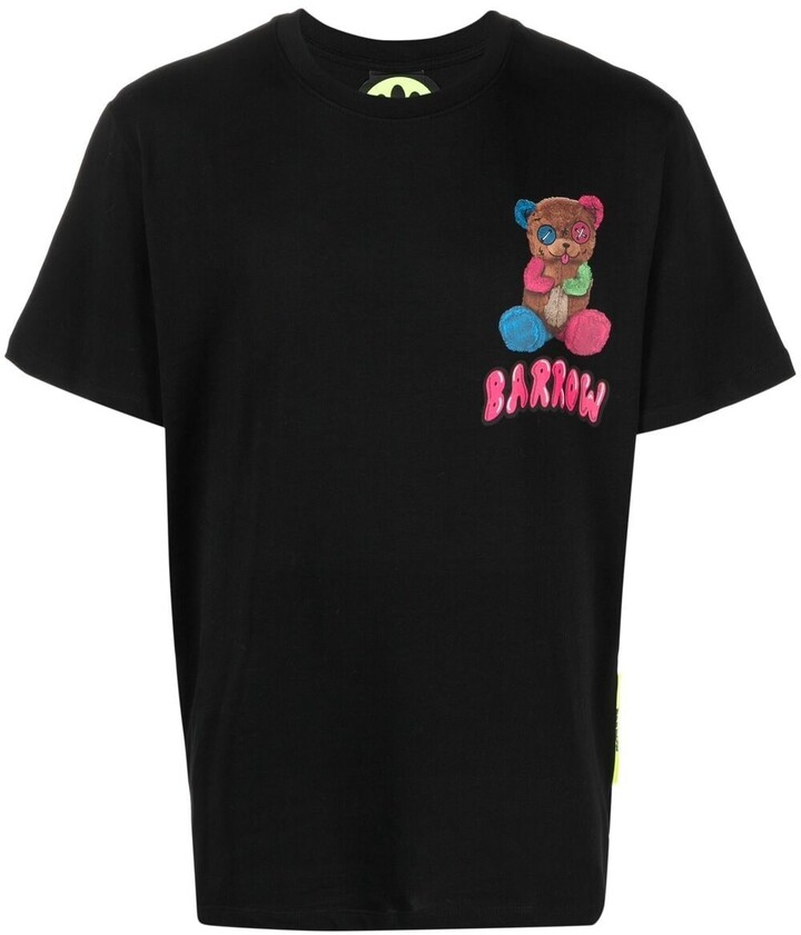 BARROW teddy bear print T-shirt - ShopStyle