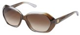 Thumbnail for your product : Tory Burch smoke rectangle sunglasses