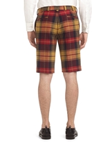 Thumbnail for your product : Brooks Brothers Gold Tartan Bermuda Shorts