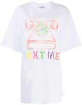 Thumbnail for your product : GCDS printed oversized T-shirt