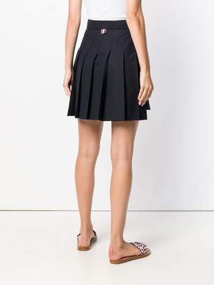 Thom Browne Pleated Bloomer Miniskirt