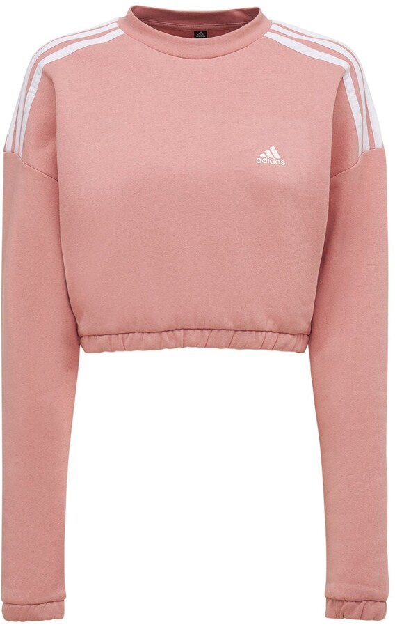 adidas cropped jumper