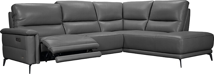 Violino Melfi Power Leather Sectional
