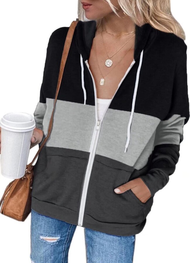 long hooded sweatshirt jacket
