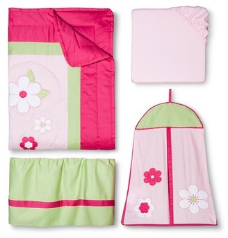 JoJo Designs Jo Jo Designs Sweet Pink and Green Flower Musical Mobile