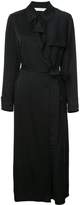Thumbnail for your product : Kimora Lee Simmons belted silk trench coat