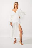 Thumbnail for your product : SUBOO Goldie Wrap Maxi Dress - Ivory