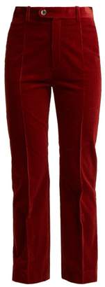 red corduroy trousers ladies