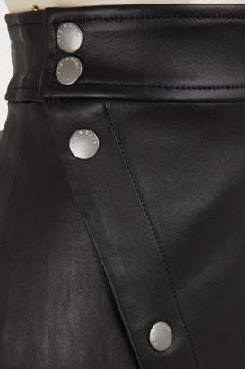 Rag & Bone Baha leather skirt