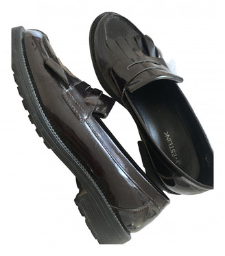 non leather flats
