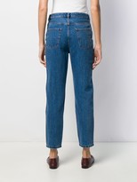 Thumbnail for your product : A.P.C. Paper 80's high cropped jeans