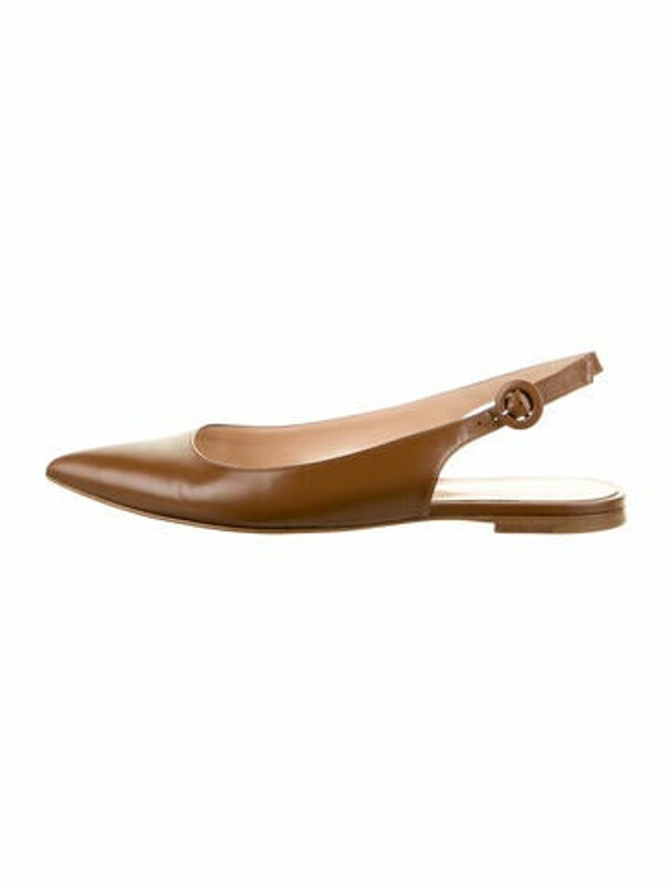 brown slingback flats