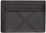 Thumbnail for your product : Burberry Grey and Black London Check Card Holder