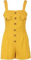 Thumbnail for your product : boohoo Utility Cargo Horn Button Pocket Playsuit