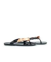 Thumbnail for your product : Ted Baker Bow Front Jelly Flip Flops Colour: BLACK, Size: UK 3