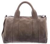 Thumbnail for your product : Alexander Wang Suede Rocco Satchel Grey Suede Rocco Satchel