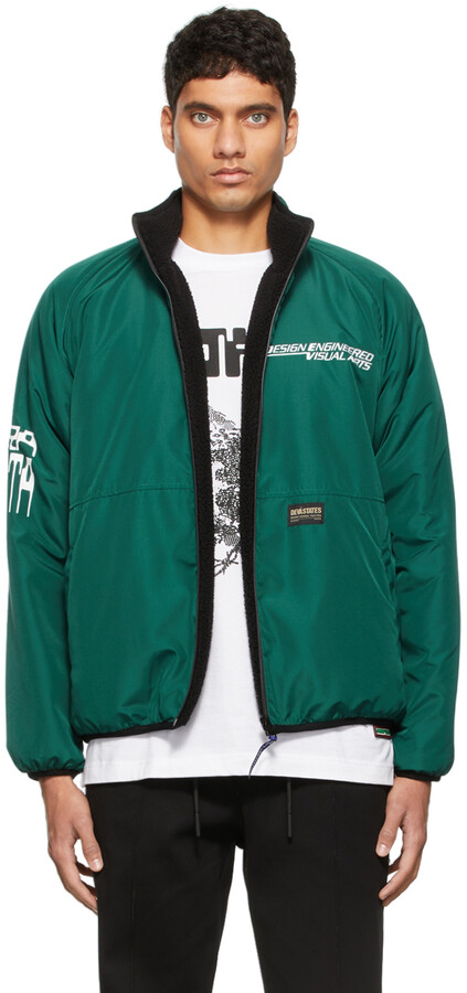 black and green jacket