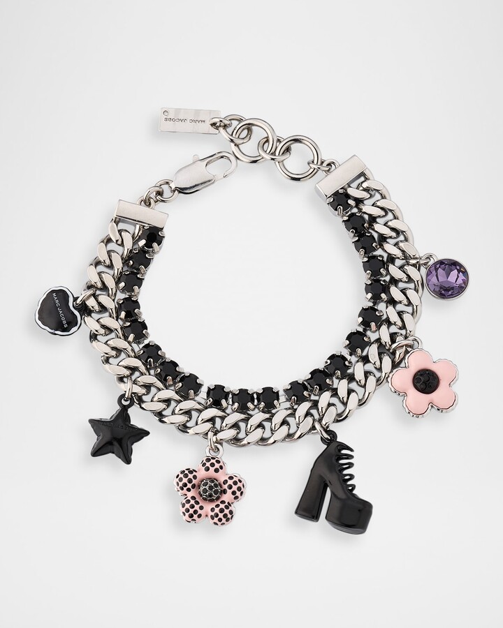 Marc Jacobs The Mini Icon Dot Charm Bracelet