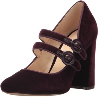 nine west purple shoes