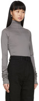 Thumbnail for your product : Lemaire Grey Twisted Second Skin Turtleneck