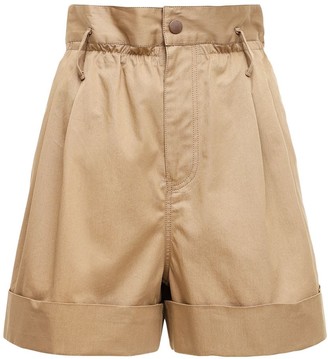 Moncler Cotton Gabardine Shorts