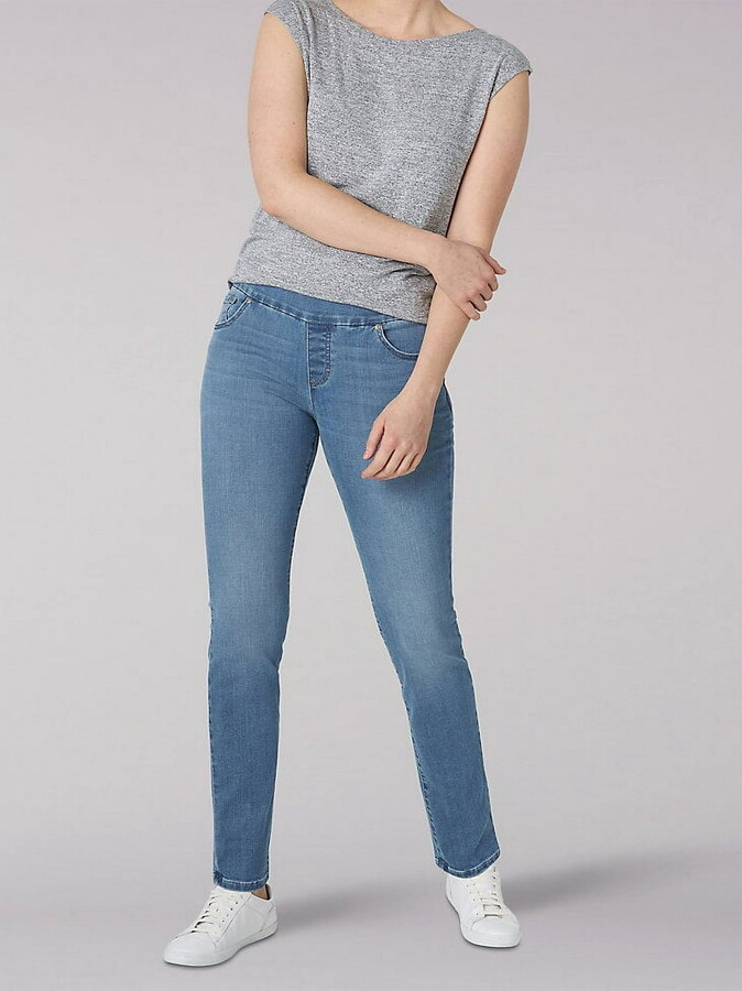 Lee Women’s Sculpting Slim Fit Slim Leg Pull On Jean