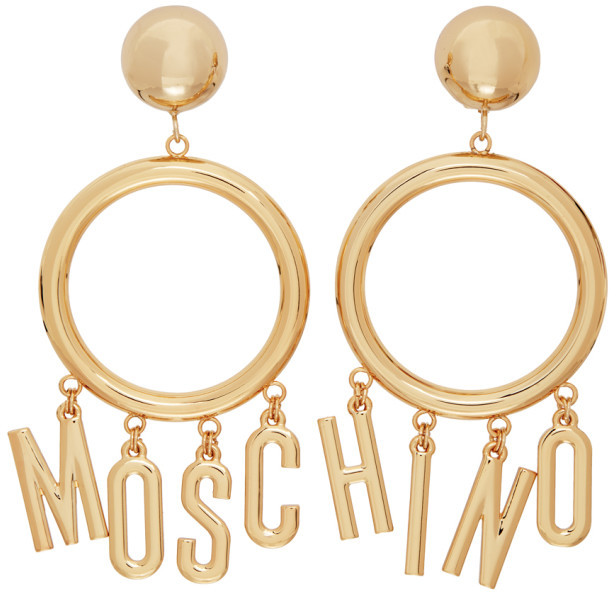 moschino sims earrings
