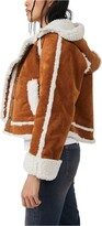 Thumbnail for your product : Free People Exchange Shearling (Biscuit Combo) Women's Coat