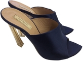 Thumbnail for your product : Nina Ricci Blue Mules & Clogs