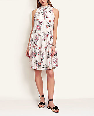 ann taylor white dress