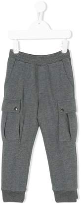 Moncler Kids track pant trousers