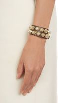 Thumbnail for your product : Balenciaga Arena Two Row Giant Bracelet-Colorless