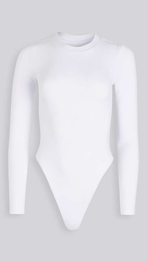 Long Sleeve Thong Bodysuits For Women | Shop the world's largest collection  of fashion | ShopStyle UK