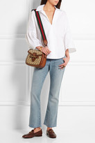 Thumbnail for your product : Gucci Low-rise Flared Jeans - Blue