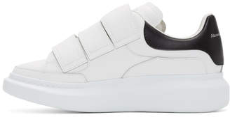 Alexander McQueen White Multi Flap Tab Oversized Sneakers