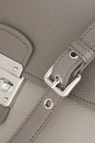 Thumbnail for your product : Miu Miu Pattina Madras two-tone textured-leather shoulder bag