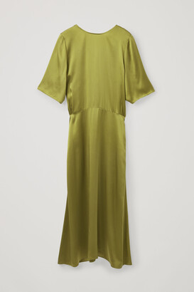 COS Long Silk Dress