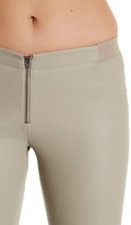 Thumbnail for your product : Alice + Olivia Front Zip Genuine Leather Legging