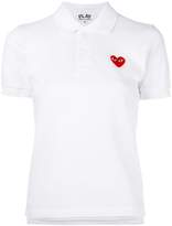 Comme Des Garçons Play heart patch polo shirt