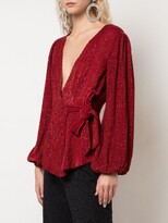 Thumbnail for your product : retrofete Sequin Embroidered Blouse