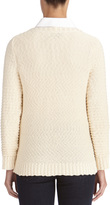 Thumbnail for your product : Jones New York Cable Boat Neck Sweater (Petite)