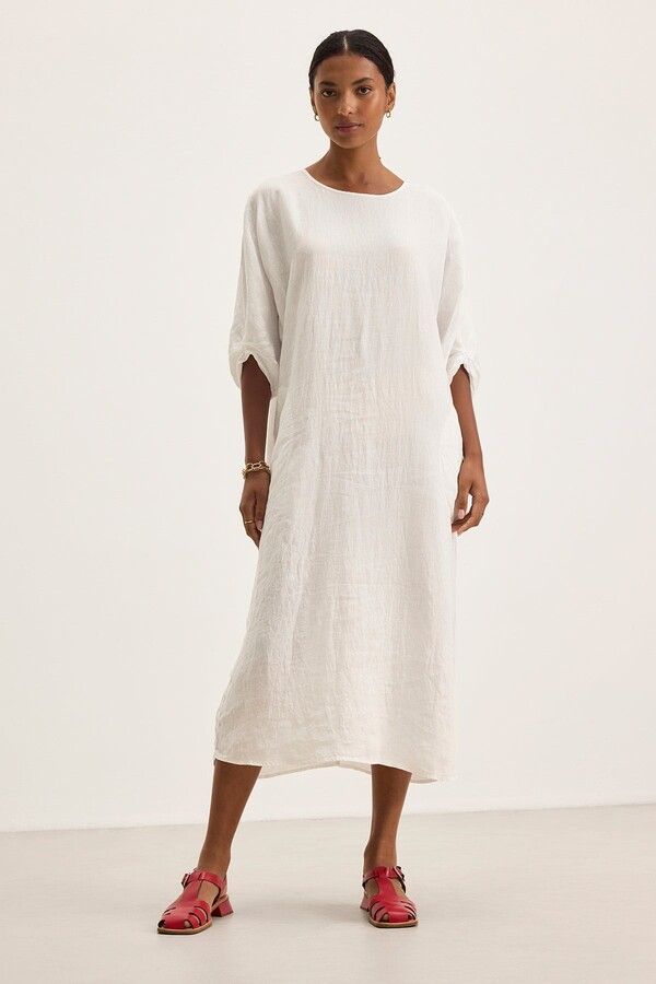 Carmen Linen Dress