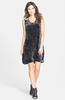 Thumbnail for your product : Eileen Fisher Iridescent Velvet Shaped Dress