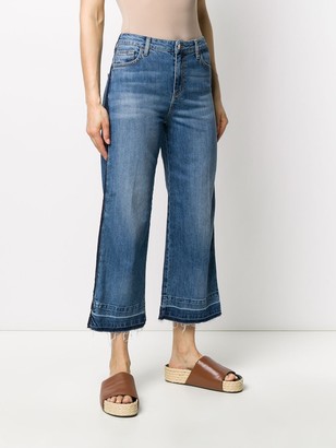 Liu Jo High-Rise Cropped Jeans
