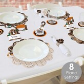 Thumbnail for your product : Big Dot of Happiness Gone Hunting Deer Camo Baby Shower or Birthday Party Paper Charger and Table Decorations Chargerific Kit - Place Setting for 8