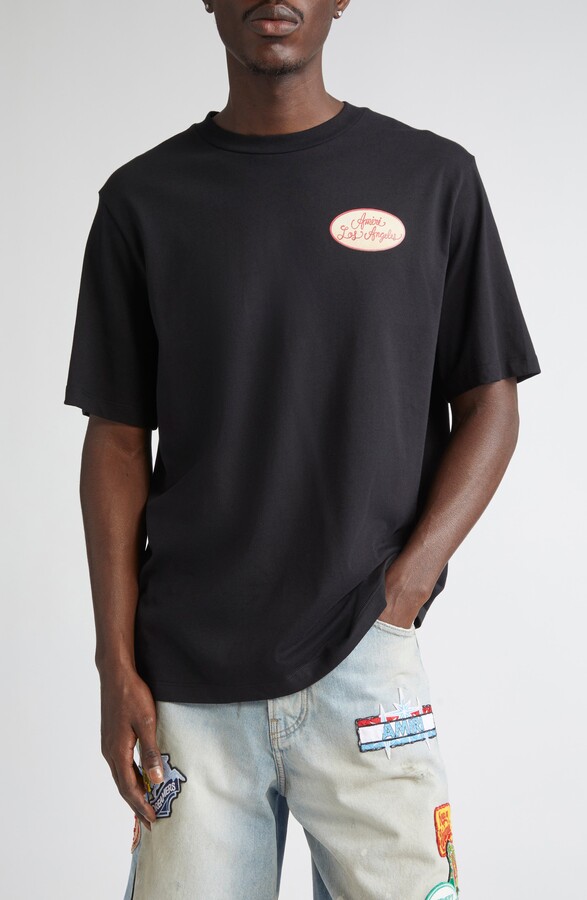 Amiri Station Patch Graphic T-Shirt